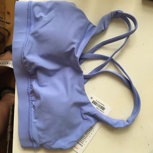 NWT Lululemon Energy Bra hydrangea blue size 8
